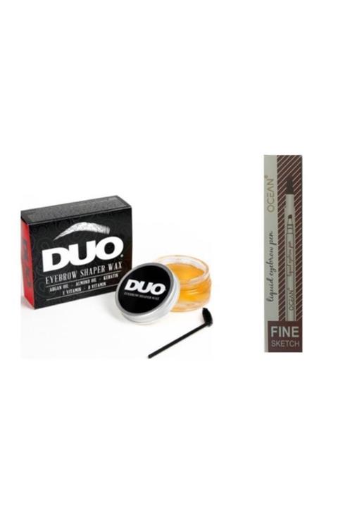 Duo Kaş Wax + Ocean Kaş Dövmesi Kahve No:1