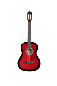 My Yonca Gonzales 4 / 4 Tam Boy Klasik Gitar Kırmızı Öğrencilere Uygun Başlangıç Seviyesi Için Ideal