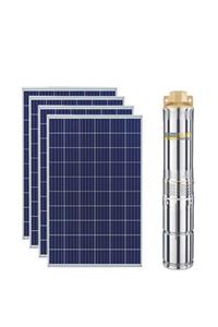 MEXXSUN 275 Watt 4 Adet Güneş Paneli Ve Dc Solar Pompa Tak Çalıştır Hazır