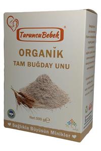 Turuncu Bebek Organik Tam Buğday Unu  500 gr