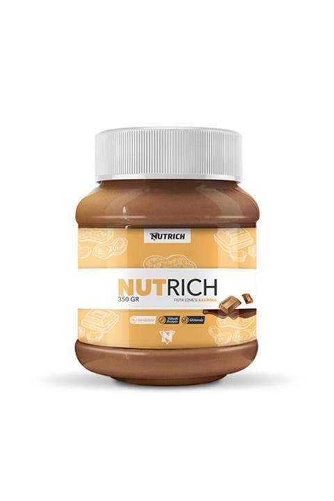 Nutrich Nutrich Creamy Kakaolu Doğal Fıstık Ezmesi 350 gr