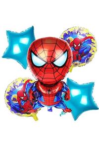 SPIDERMAN Uçan Folyo 5 Li Balon Seti