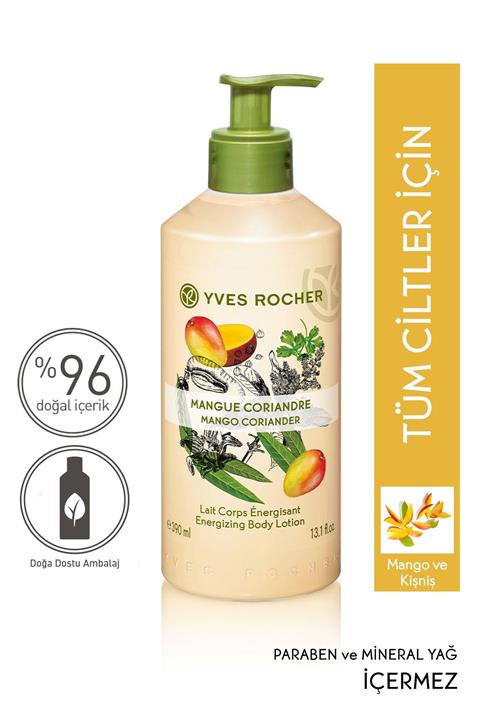 Yves Rocher Vücut Sütü -Mango Kişniş - 390 ml