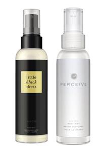 AVON Little Black Dress ve Perceive 100 ml Kadın Vücut Spreyi Paketi