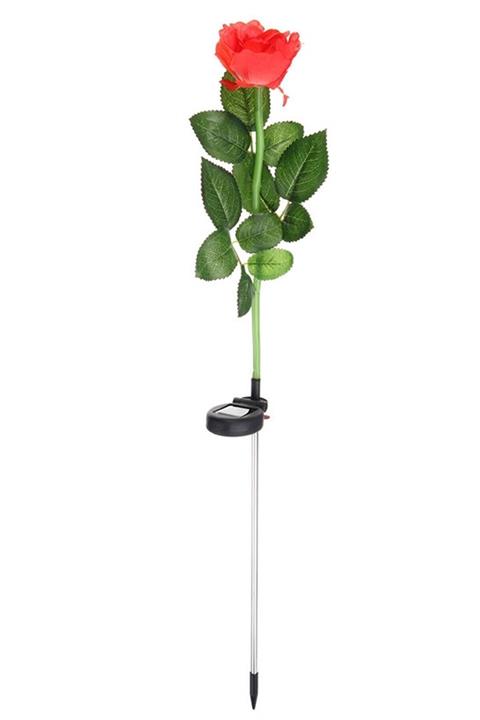 bimbambom Solar Bahçe Lambası Kırmızı Gül