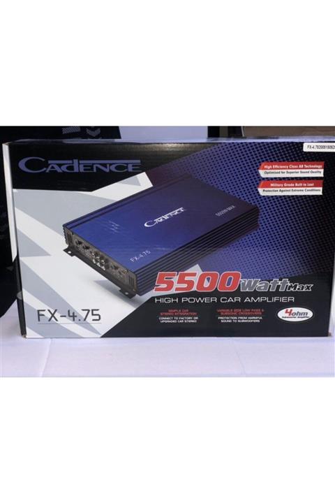 Cadence Xr 5.80 5500w 5 Kanal Oto Amfi Anfi Xr5.80