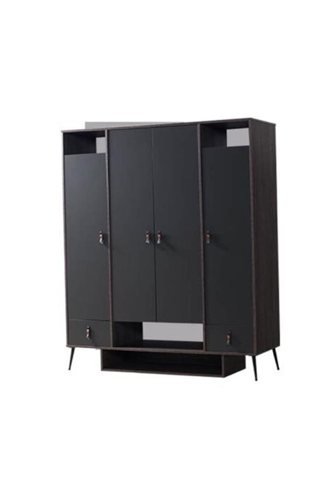 BENGİ TİCARET Bengi Uğurlu Polo Frig 4 Kapılı Gardırop