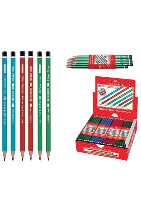 Johann Faber Mercanlı Kurşun Kalem 12 Adet