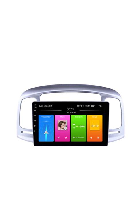 NAVİCOM Hyundai Accent Era Android 10,0 2gb+16rom Multimedya Navigasyon Oem Double Teyp Hd Kamera Hediye