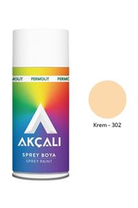 Akçalı Sprey Boya 302 Krem 400ml