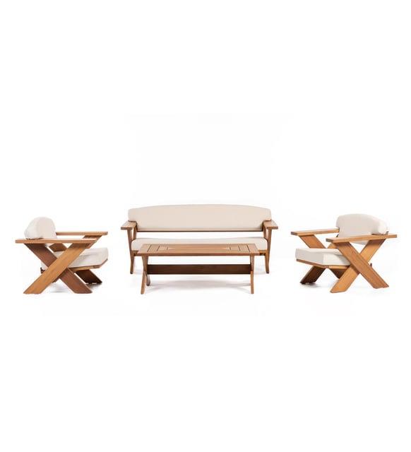 ReHome Cross Balkon Bahçe Seti Teras Cafe Mobilyası