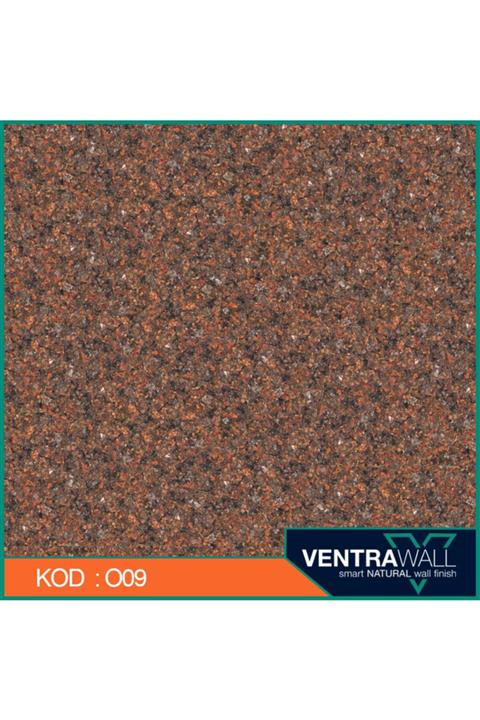 ventrawall Ipek Sıva Duvar Boyası Turuncu O09