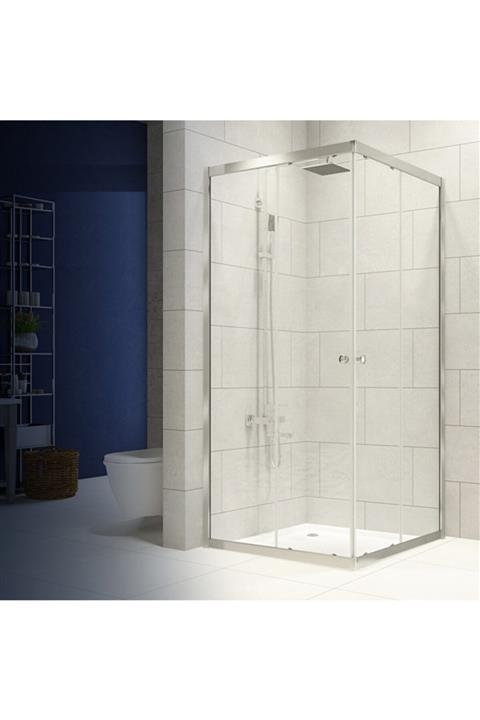 Durul Duşakabin 90x90 Kare Şeffaf Cam