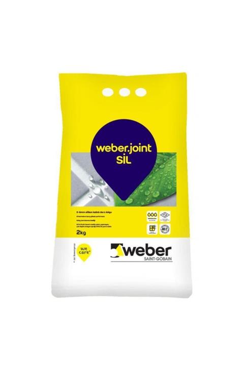 WEBER Derz Dolgu Silikonlu Gri 5 Kg