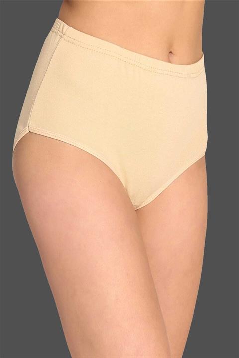 Tutku Kadın Ten 6'Lı Paket Pamuklu Ribana Bato Külot