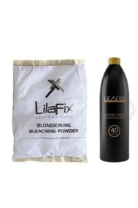 Lilafix Saç Açıcı Mavi Toz 500 gr +40 Volume (%12) Oksidan 1000 ml