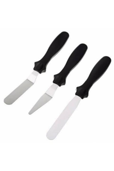 yörük home Gri Metal Pasta Sıvama Paleti 3'lü