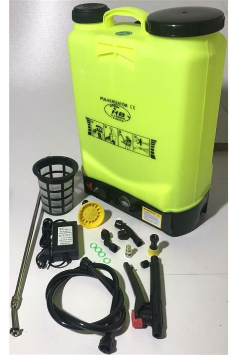 HB Garden Tools Hb 16 Lt Promax Akülü Şarzlı Turbo Ilaçlama Pompası 2021 Model