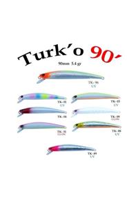 turko fishing Turko 90mm 5,4gr Kurşun Arkası Rapala Maket Balık