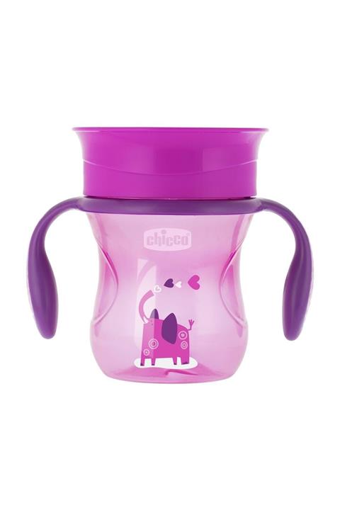 Chicco Kız Bebek 360 Derece Dönen Bardak 12 Ay+