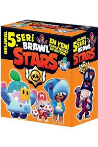 BRAWL STARS 5.seri Oyun Kartları 120 Paket 360 Kart Orjinal Kutu