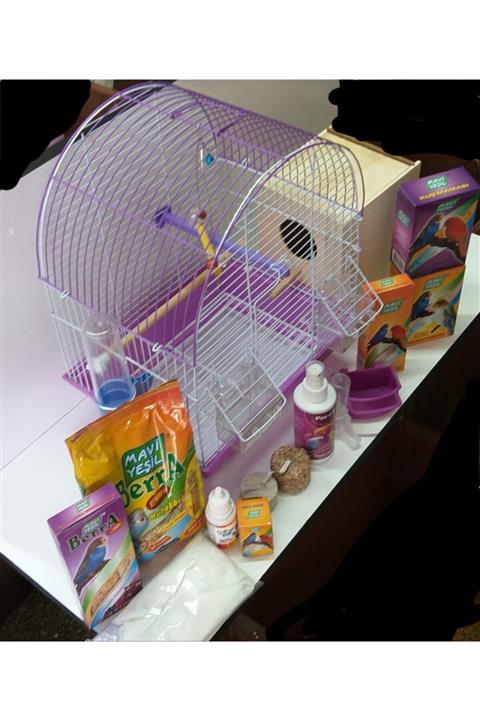 EuroGold Muhabbet Kuşu Komple Set