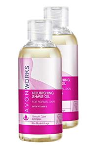 AVON Works Vücut Ve Bacaklar Için Tıraş Yağı 150 Ml. Ikili Set