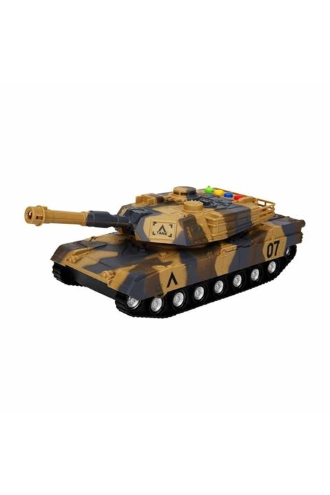 Burnis Toy Sesli Ve Işıklı Askeri Tank 27 Cm