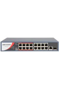 Hikvision Ds-3e0318p-e/m(b) 16 Port 10/100 16 Port Poe+ Fast Ethe