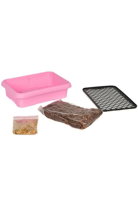 İndita Kedi Çimi Seti - (toprak, Çim Ve Kap)