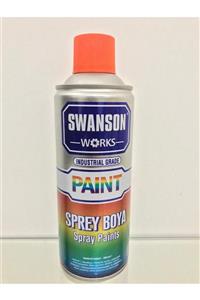 SWANSON WORKS Turuncu Renk Sprey Boya 400 ml