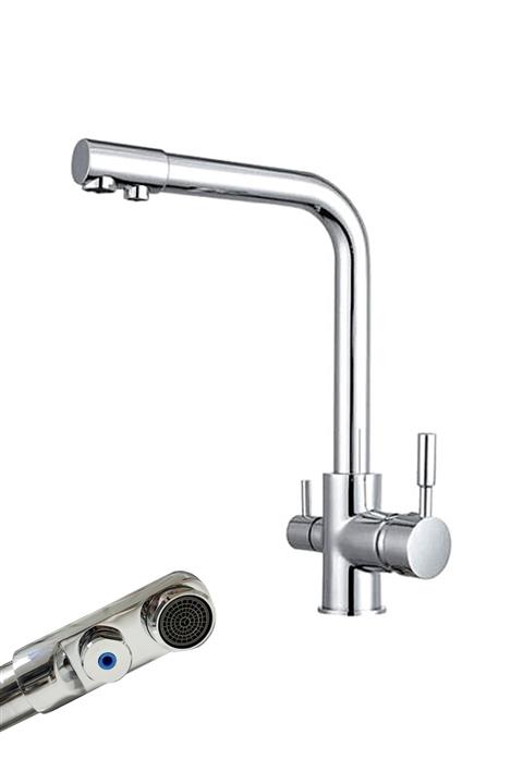 Evora 3 Yollu Su Arıtma Musluğu Üç Yollu Musluk