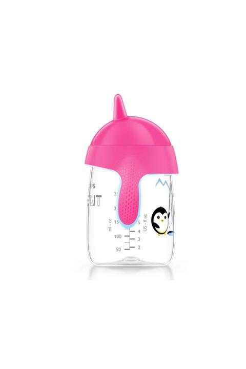 AVENT Yeni Penguen Damlatmaz Bardak - 18m+ 12 340 Ml - Pembe