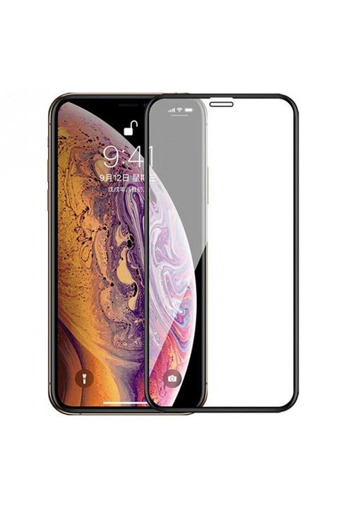 Syrox Iphone 12 Pro Tam Kaplayan Kırılmaz Cam Ekran Koruyucu Flim (fullcoverage Ceramıcs)