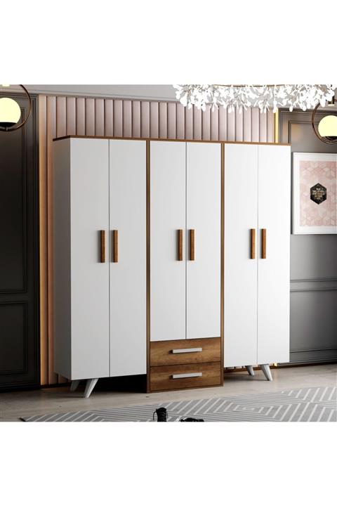 Serta Sinem 6 Kapılı Gardırop