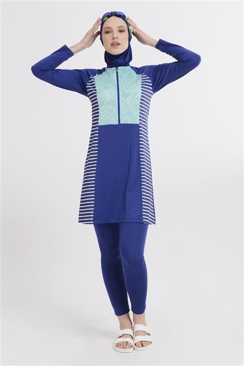 ALFASA Haşema - Tesettür Mayo Alt Üst Likralı