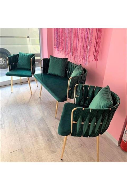 valeria concept Balkon Mutfak Koltuk Takımı Çay Seti 2+1+1