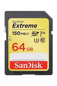 SanDisk Extreme 64 GB 150Mb/S C10 Sdsdxv6-064G-Gncın Sdxc Hafıza Kartı