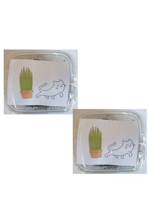 Central Perk Veteriner Kliniği Kedi Çimi 2 Adet