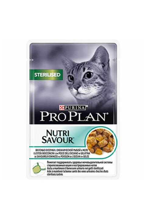 Purina Pro Plan Pro Plan Kısırlaştırılmış Okyanus Balık Kedi Pouch 12x85 Gr