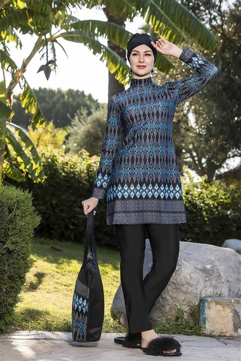 Armes Kadın Uzun Kollu Tesettür Mayo Arms20s-506