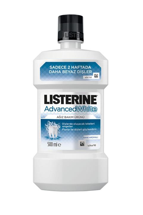 Listerine Gargara Gelişmiş Beyazlık Advanced White 500 Ml