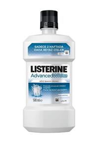 Listerine Gargara Gelişmiş Beyazlık Advanced White 500 Ml