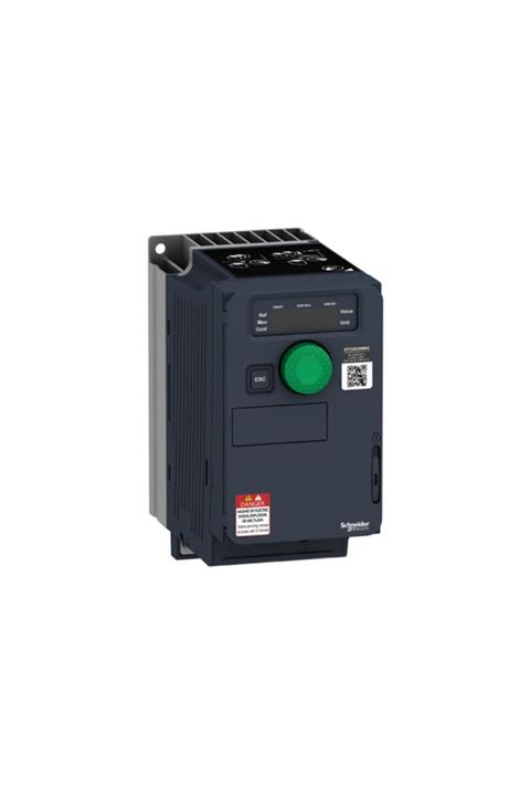 Schneider Electric Hız Kontrol Cihazı 200-240 Vac Monofaze Besleme Gerilimi 0,75 Kw Atv320u07m2c