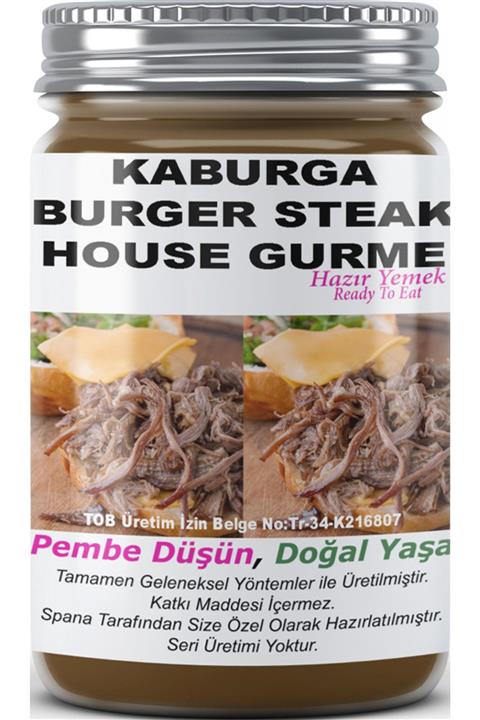 SPANA Kaburga Burger Steak House Gurme Ev Yapımı Katkısız 330gr