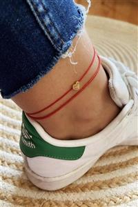 İsabella Accessories Ip Halhal Kalpli 2 'li Set Yeni Trend