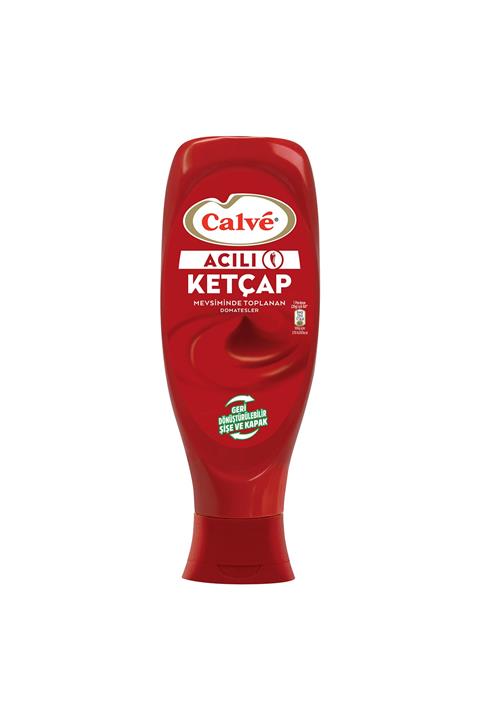 Calve Acılı Ketçap 600 gr