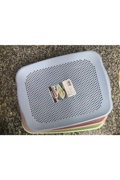 Gondol 3 Adet Süzgeçli Kesme Tahtası Panosu