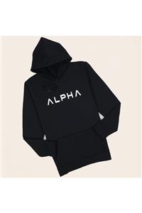 uyguntarz Siyah Alpha Sweatshirt