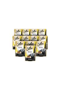 SHEBA Pouch Tavuklu Konserve Kedi Maması 85 gr 12 Adet